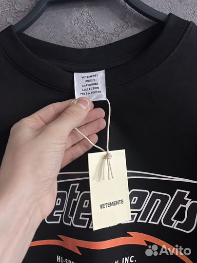 Vetements Hi Speed футболка