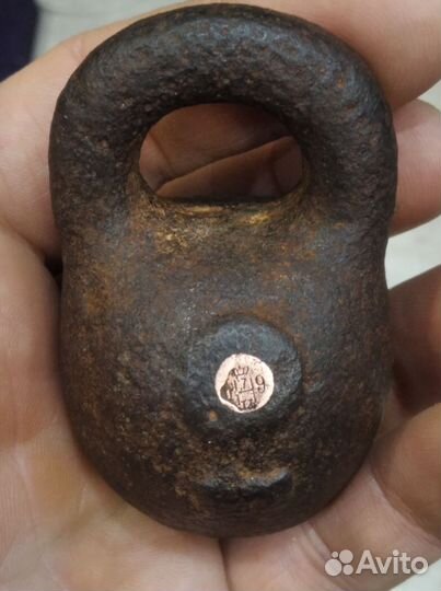 Весовая гиря царская Россия