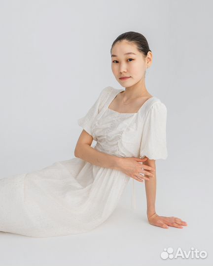 Платье со стразами