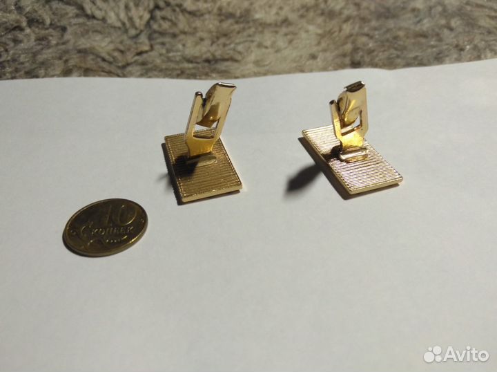 Запонки мужские советские