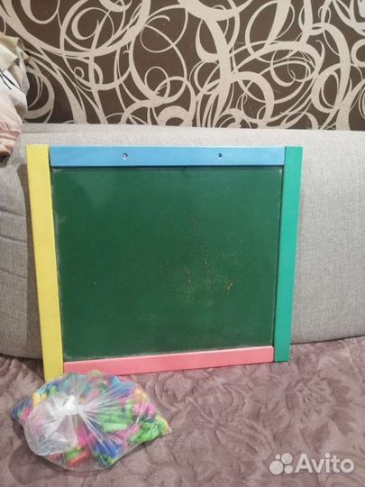 Мольберт детский двухсторонний