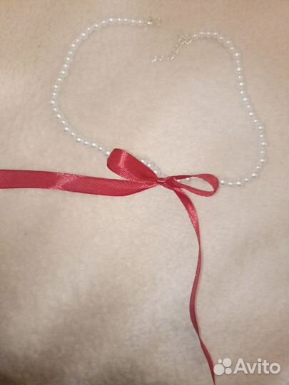 Чокер из бисера