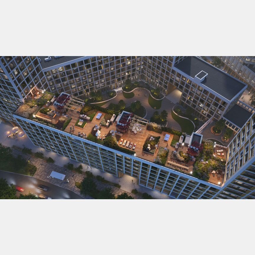 1-к. квартира, 58 м², 18/19 эт.