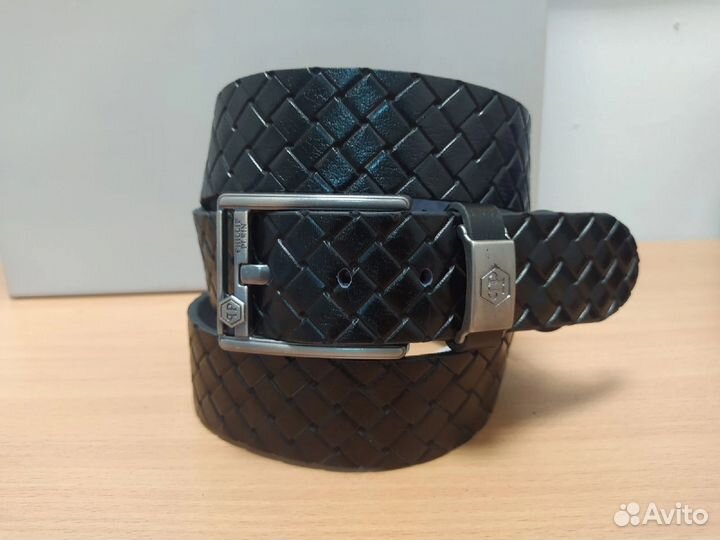 Мужской кожаный ремень. Новый