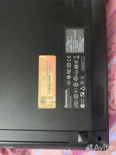 Ноутбук lenovo
