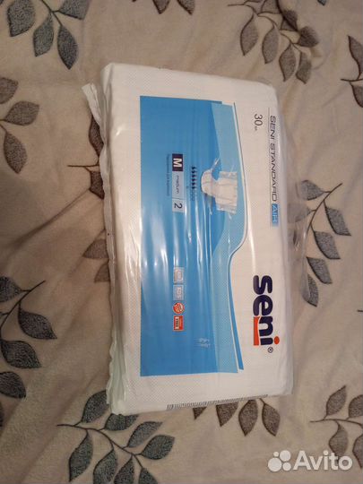 Памперсы для взрослых seni m