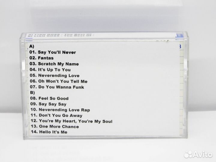 Lian Ross-The Best Of- Disco 80,Кассета