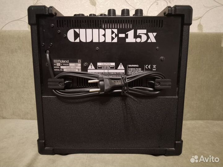 Roland Cube 15x (4 вида перегруза)