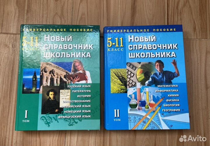 Справочник для школьников по всем предметам