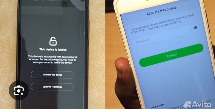 Разблокировка телефонов