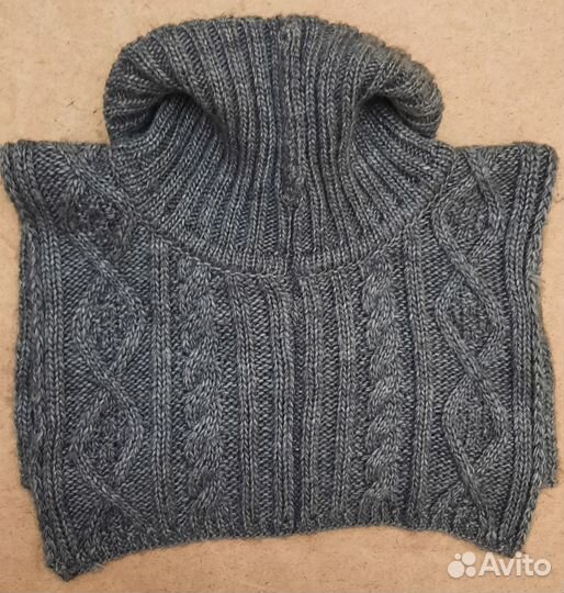 Манишка детская шерсть на малыша р.46-48