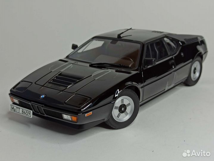 Bmw M1 (E26) 1980 Black Norev 1:18