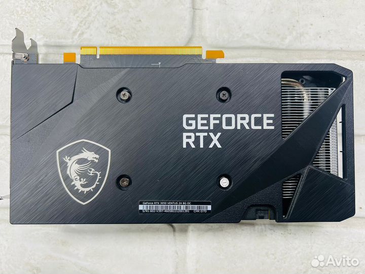 Msi GeForce RTX 3050 ventus 2x 8GB OC