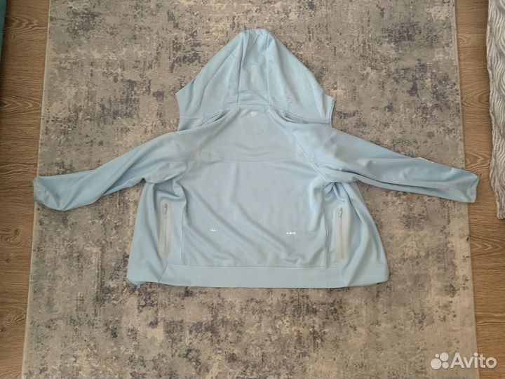 Кофта nike tech fleece nocta голубая