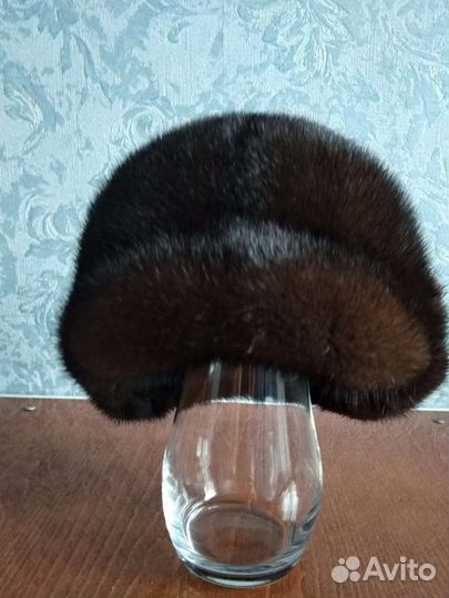 Шапка норковая женская