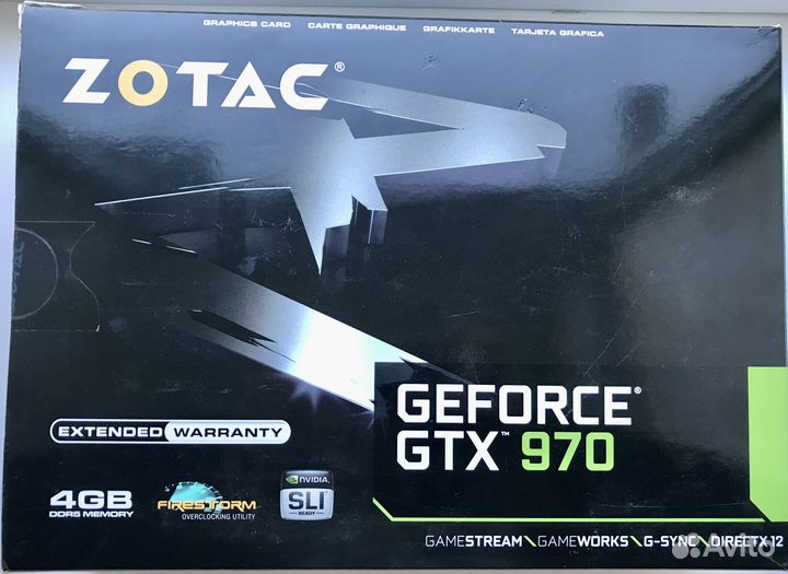 Zotac NVidia GeForce GTX 970 4GB