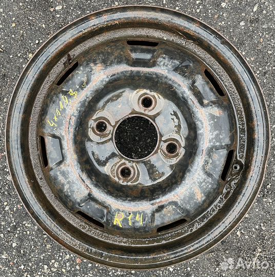 Железный диск R14 4x114.3