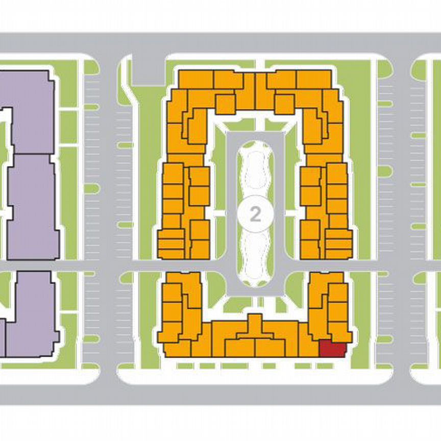 1-к. квартира, 43,2 м², 2/4 эт.