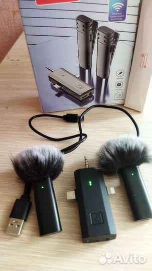 Беспроводные петличные микрофоны