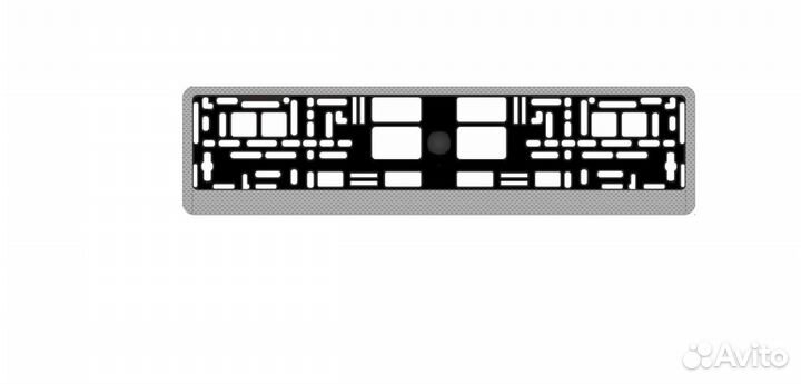 Рамка под номерной знак AVS RN-05