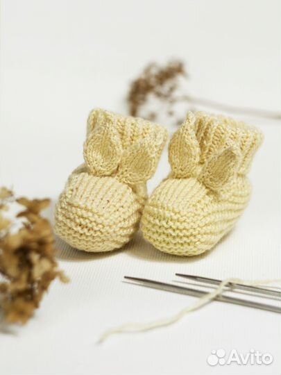 Пинетки + чепчик