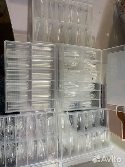 Верхние формы для наращивания ногтей, типсы