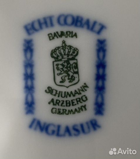 Германия Schumann тарелка