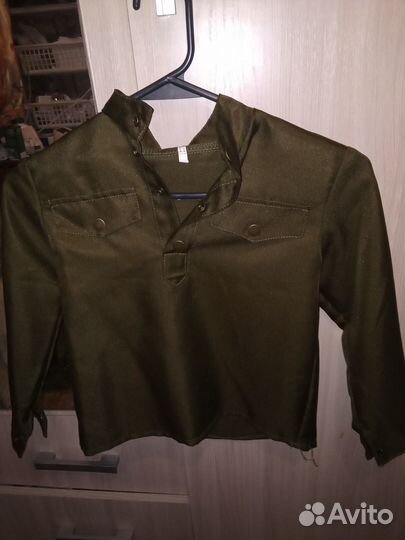 Детский военный костюм