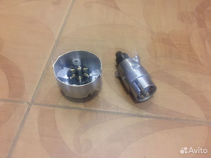 Вилка, штекер с розеткой для прицепа, фаркопа