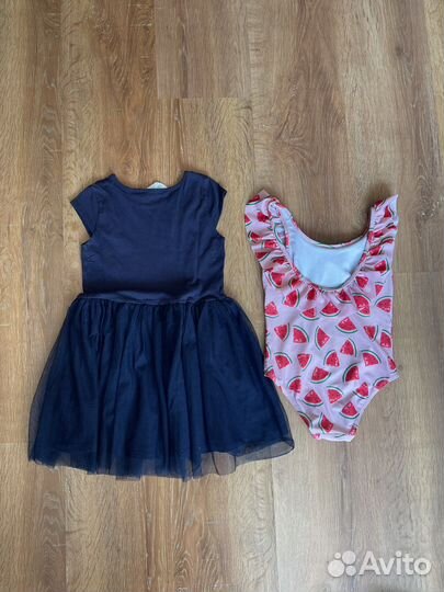 Вещи пакетом для девочки 110-116