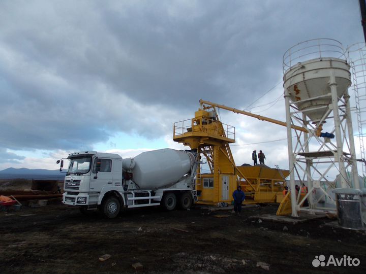 Бсу Мобильный бетонный завод BHB75