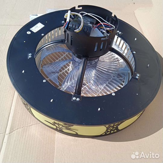 Люстра с вентилятором новая