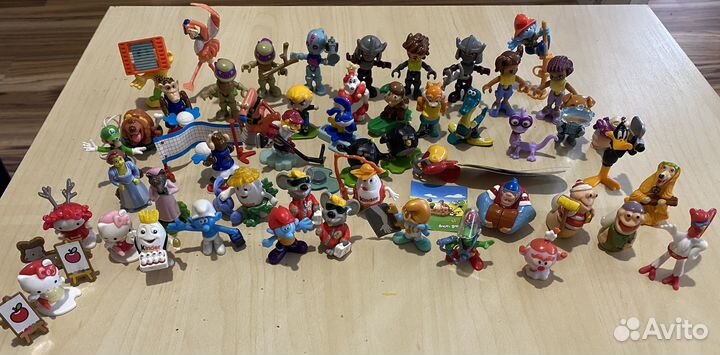 Киндер сюрприз разные фигурки