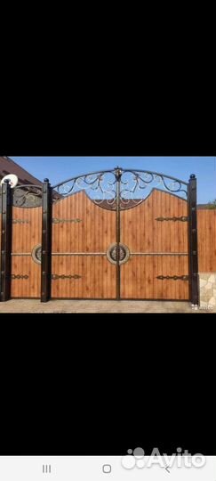 Кованые ворота любой сложности