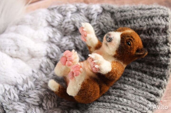 Басенджи. Авторская игрушка