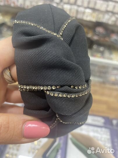 Ободок /Обруч для волос со стразами