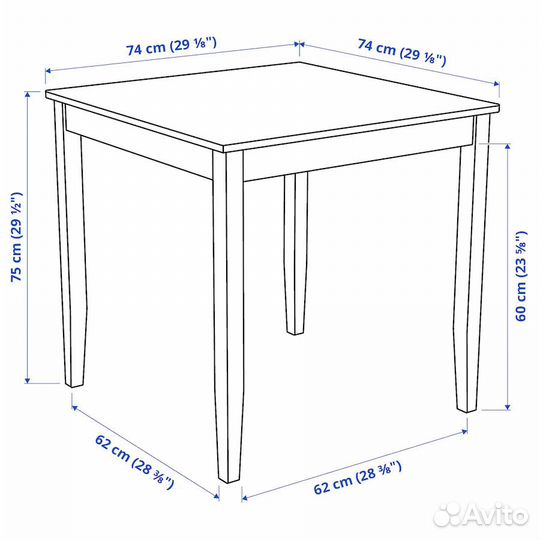 Lerhamn лерхамн Стол обеденный Икеа Икея IKEA