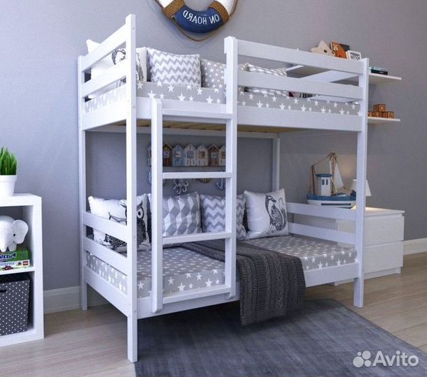 Двухярусная кровать новая