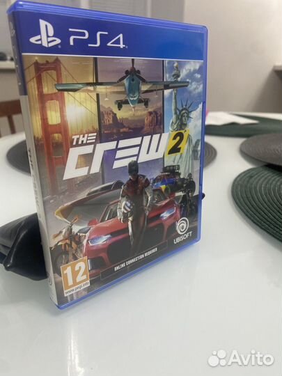 Диск The crew 2 ps4