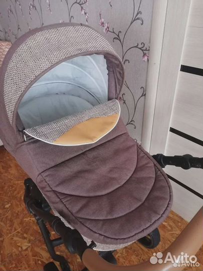Коляска 3 в 1 (цвет горький шоколад)