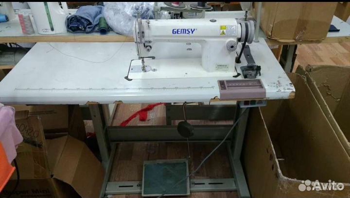 Швейная машина gemsy имитация ручного стежка