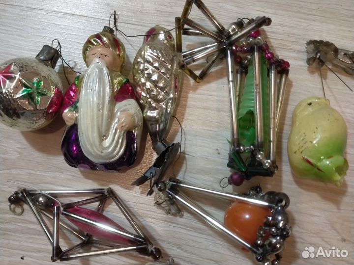 Елочные игрушки СССР