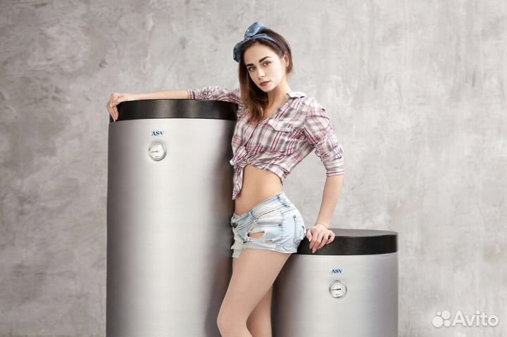 Бойлер напольный vulrad V 200 литров (32 кВт)