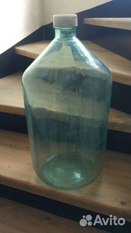 Стеклянные бутыли для вина 20 литров