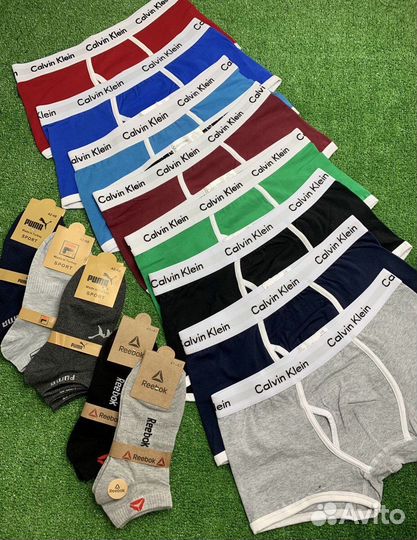 Трусы мужские боксеры calvin klein