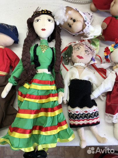 Куклы интерьерные б/у