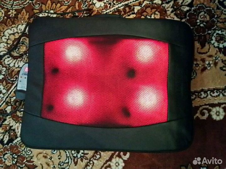 Нефритовая согревающая массажная подушка