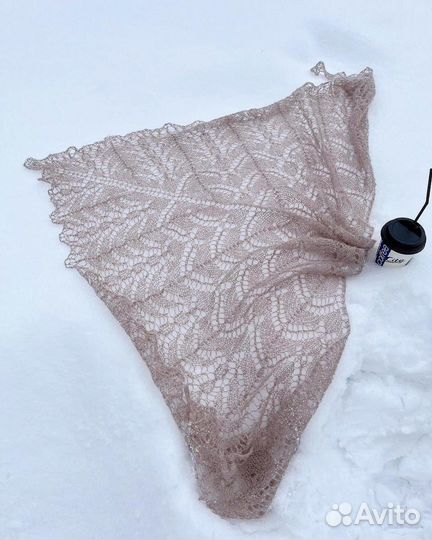 Шаль ажурная