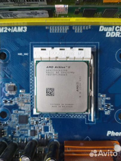 Материнская плата + процессор Athlon 2