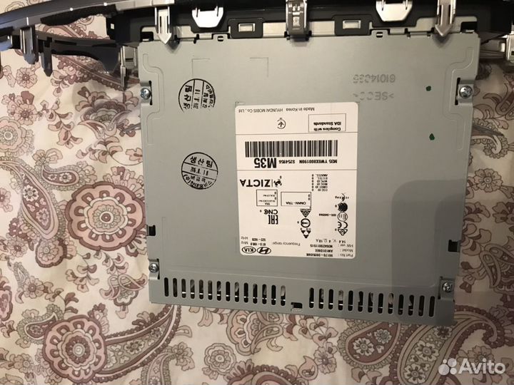 Штатная магнитола